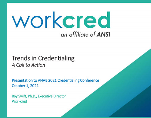 Trends in Credentialing: A Call to Action