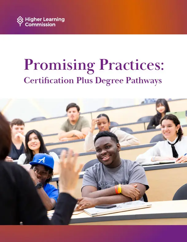 Promising Practices for Certification + Degree Pathways