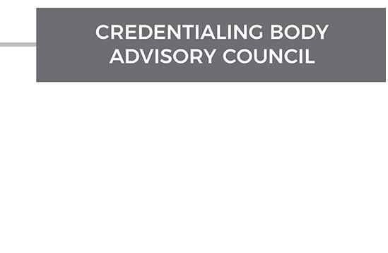 Credentialing-Body-Advisory-Council