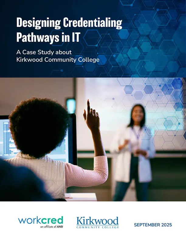 Designing Credentialing Pathways in IT: A Case Study about Kirkwood Community College