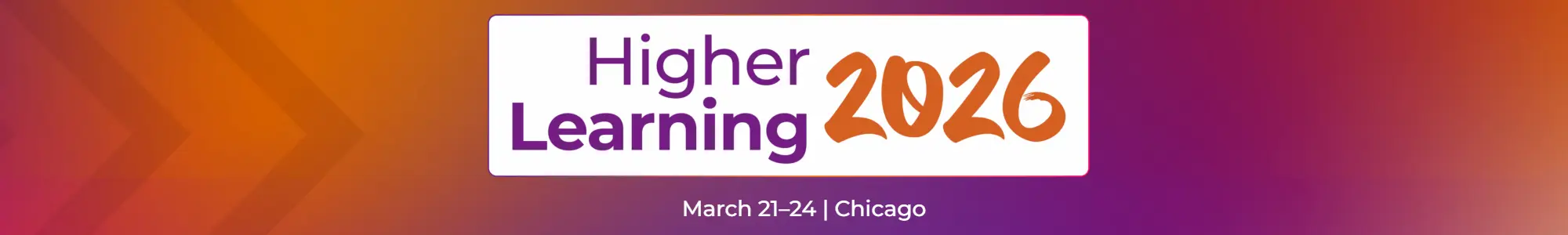 HLC: Higher Learning 2026 Conference