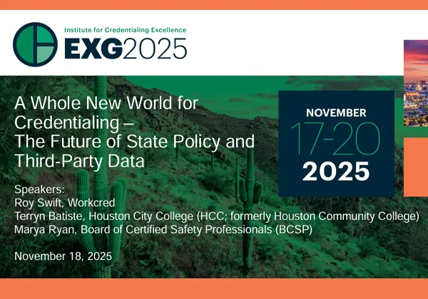 A Whole New World for Credentialing